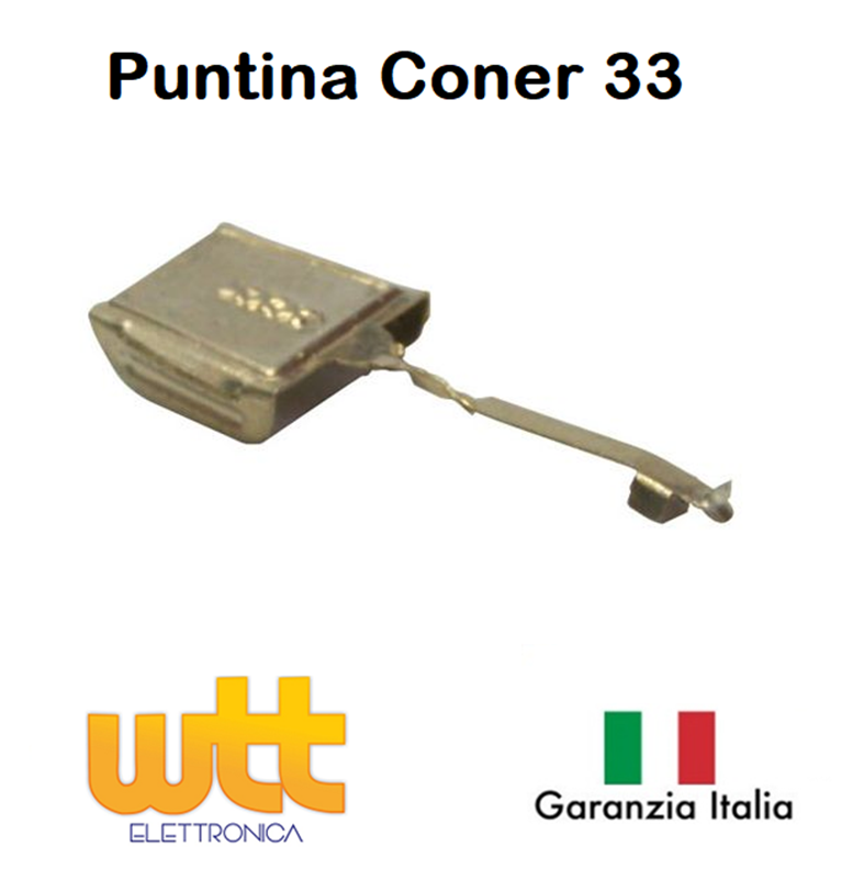 Coner 33 Puntina per testina giradischi Coner RCQ Mono