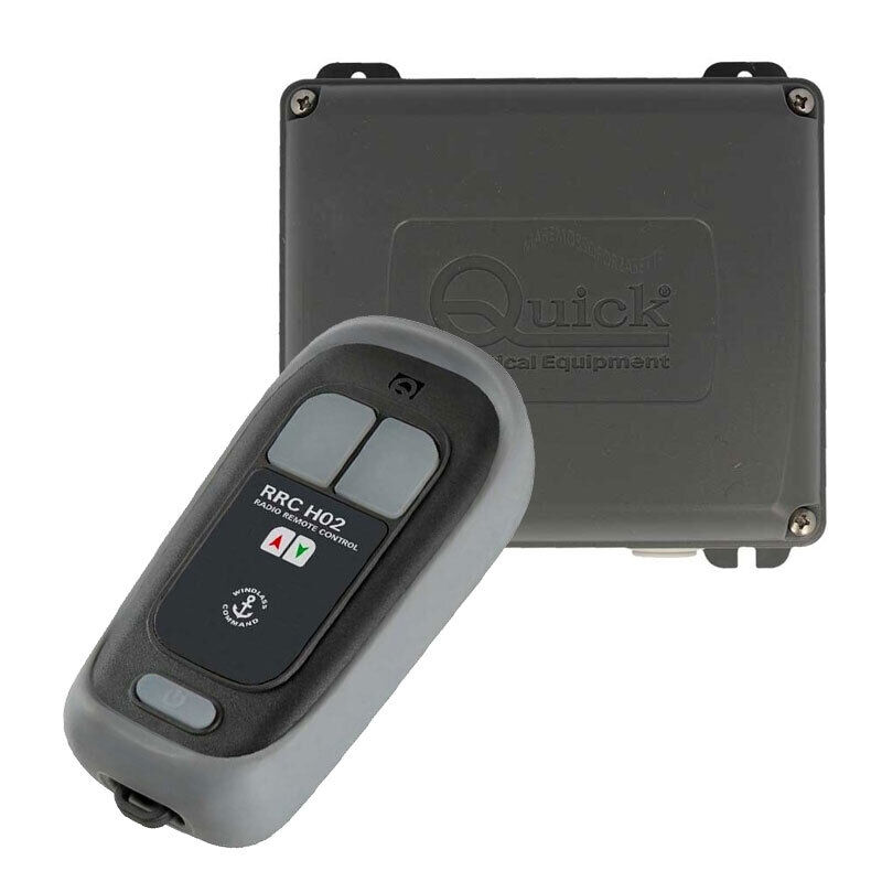 Quick RRCH02 Pulsantiera Radiocomando Per Salpa Ancora 2 Canali