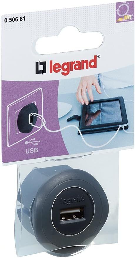 Legrand leg50681 spina caricatore USB