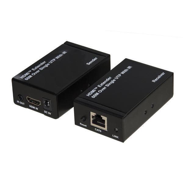 Link Accessori LKEXT16 moltiplicatore AV Trasmettitore e ricevitore AV Nero
