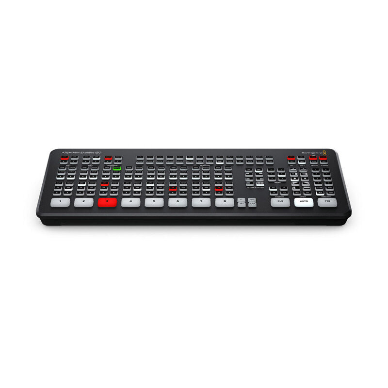 Blackmagic Design ATEM Mini Extreme ISO Live switcher with 8 HDMI input, 2 HDMI