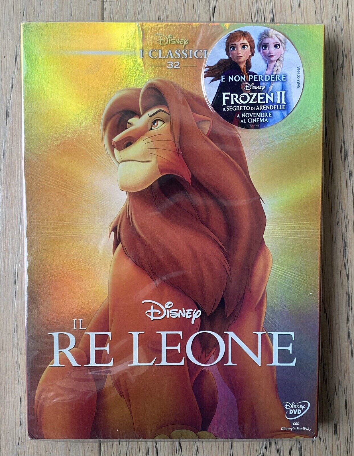 Classici Disney "32". Il Re Leone DVD NUOVO