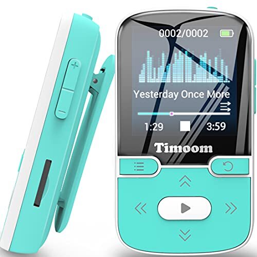 Lettore MP3 32GB Bluetooth 5.0 con Clip con Radio FMX57 MP3 Player per Sport ...