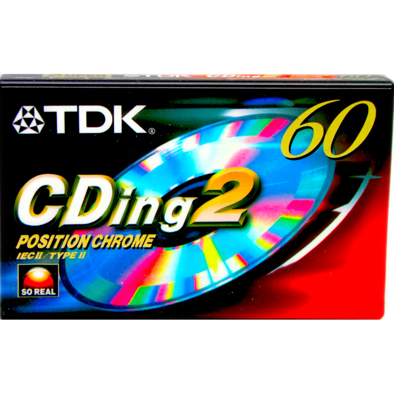 MUSICASSETTA TDK CDing2 Cding 2 60 Type 2 II (CrO2) 4902030132286