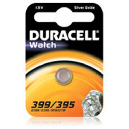 DURACELL D399/395 Batteria a bottone in Ossido d'Argento (SR57, SR927W, SR927SW