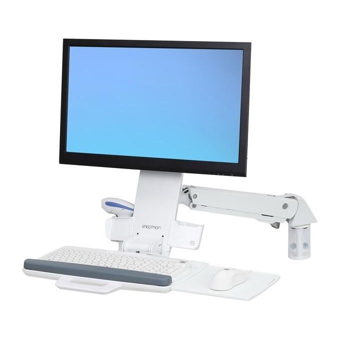Ergotron StyleView Sit-Stand Combo Arm Montaggio a Parete per Display Lcd-Stampa
