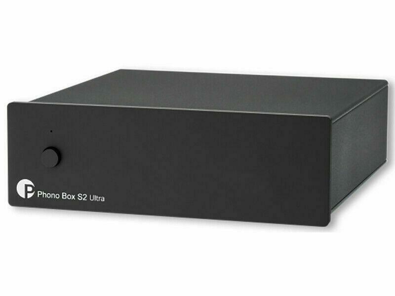 PRO-JECT PHONO BOX S2 ULTRA NERO STADIO PHONO SERIE BOX DESIGN