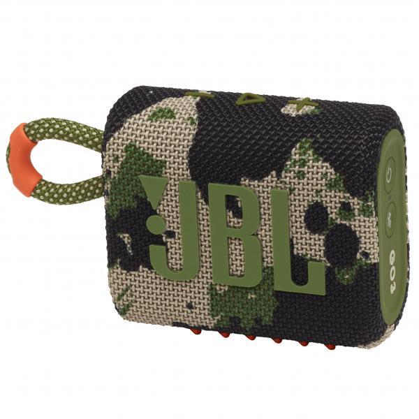 Jbl CASSA MINI SPEAKER GO 3 SQUAD ALTOPARLANTE PORTATILE BLUETOOTH MILITARE