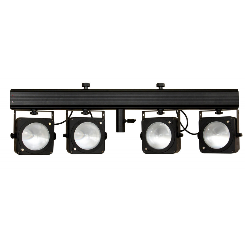 JB Systems COB-4BAR Powered 4bar: 4xCOB RGB 36 W + IR + case Powered 4bar: 4xCOB