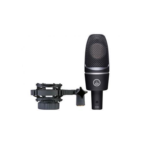 AKG C3000 MICROFONO DA STUDIO A CONDENSATORE LARGO DIAFRAMMA PER VOCE E STRUMENT