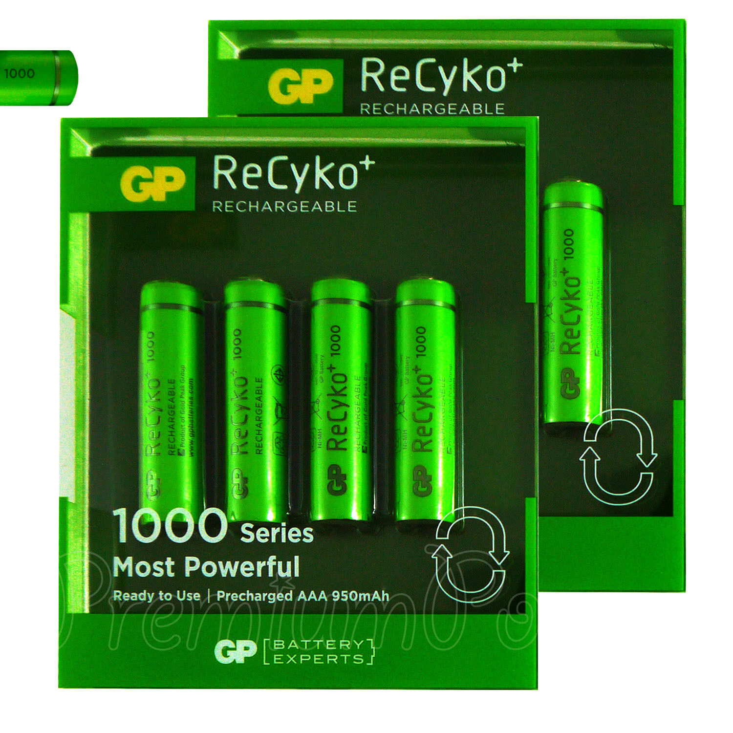 8 X Gp AAA Recyko + Batterie 1000 Serie 950mAh Nimh LR03 DX2400 Phone Pacco Di 4