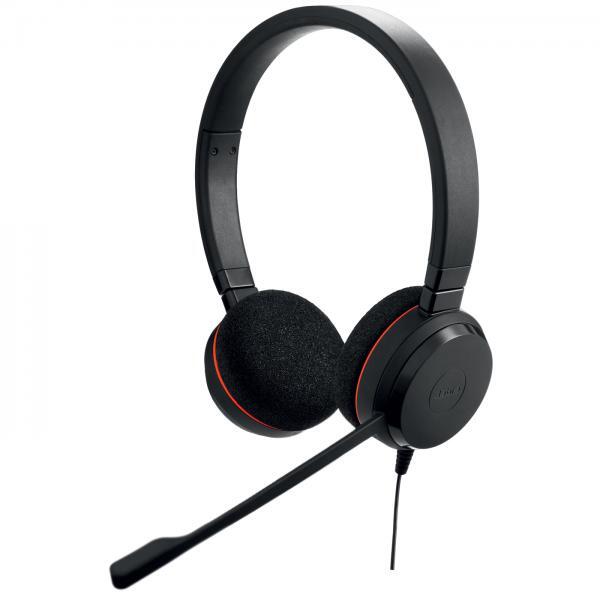 Jabra Evolve 20 USB-C MS Stereo Cuffia Padiglione auricolare USB tipo-C Nero