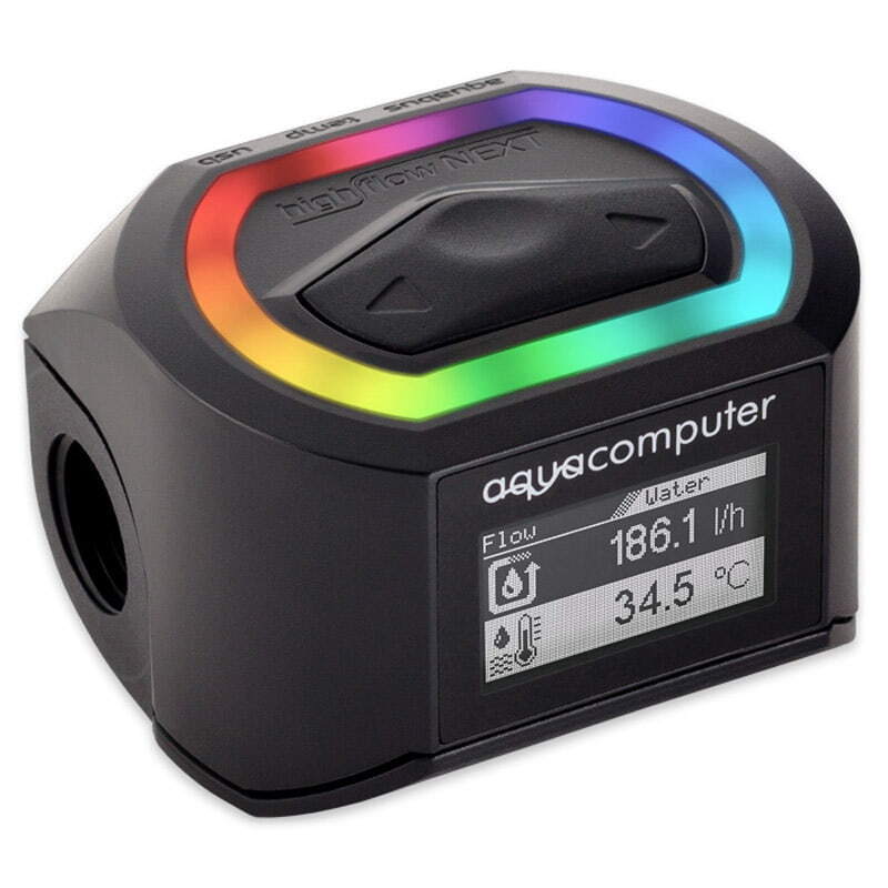 Aqua Computer AQC Durchflusssensor high flow NEXT G1/4| 1020381 Altro 53293