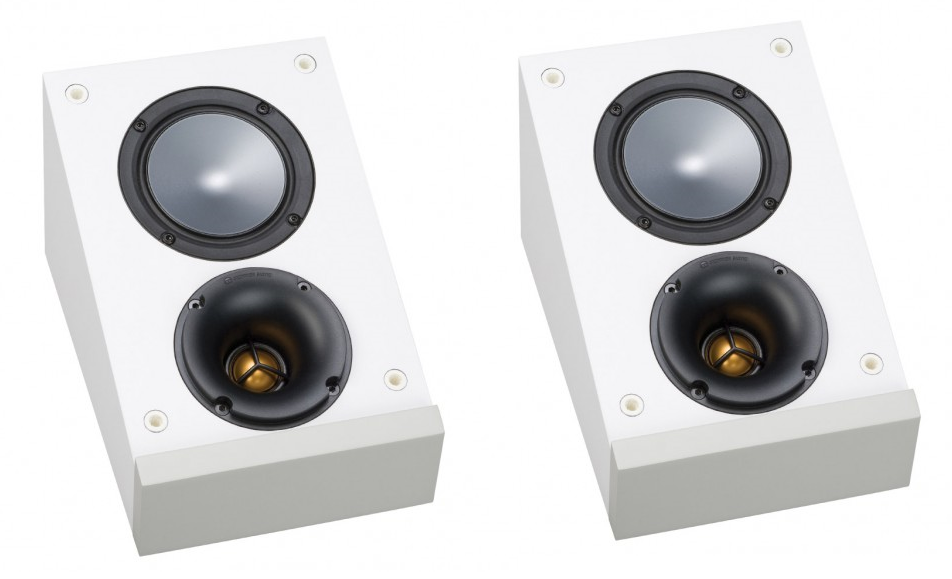 MONITOR AUDIO BRONZE AMS DOLBY ATMOS 6G WHITE COPPIA DIFFUSORI NUOVI G.UFFICIALE