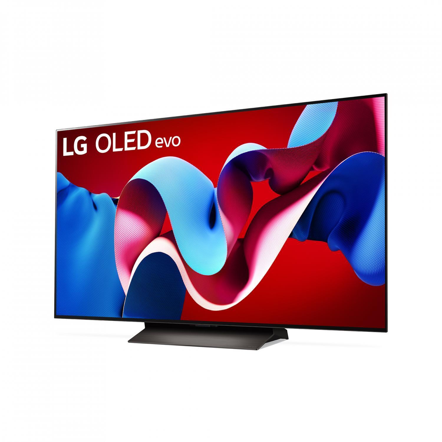 Lg Smart TV 77" 4K UHD OLED Evo Web OS DVBT2/C/S2 Classe F Marrone OLED77C44LA