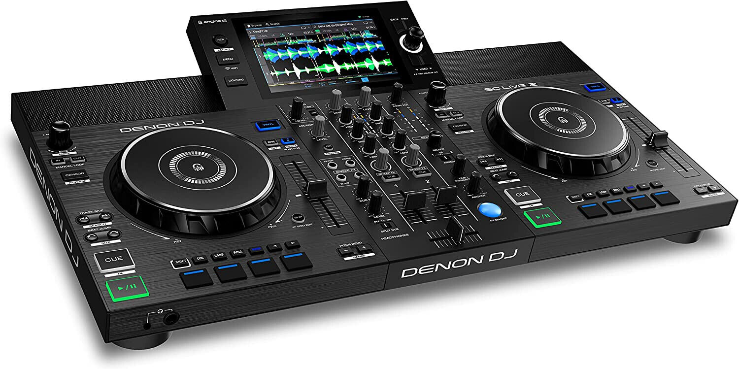 Denon DJ SC LIVE 2 Consolle Standalone 2 Canali Usb Sd Streaming WiFi Midi NEW