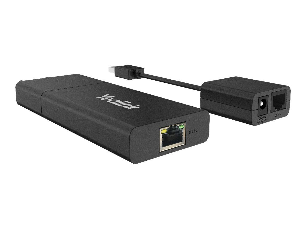Yealink USB2CAT5E-EXT Ricevitore e trasmettitore di rete 40 m Cat5e 1303109