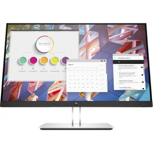 HP E24 G4 60,5 cm (23.8") 1920 x 1080 Pixel Full HD LCD Nero, Argento
