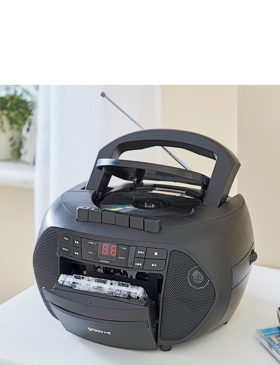 3 In 1 Portable Radio Cassette CD Player
