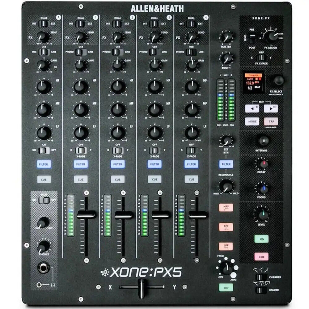 ALLEN & HEATH XONE:PX5 mixer analogico usb 4+1 canali + digital effects per dj
