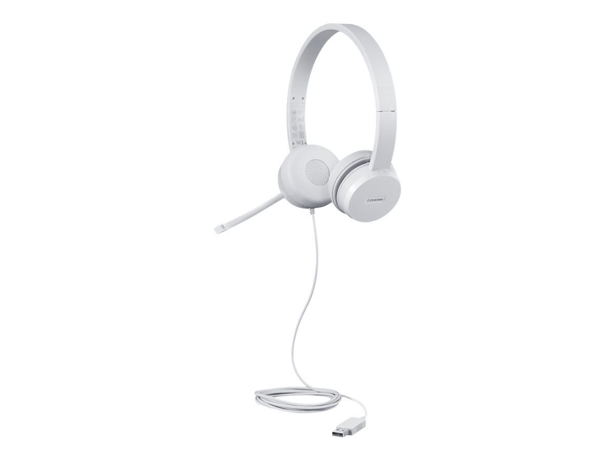 Lenovo 110 Stereo USB Headset Cuffia GXD1E71385