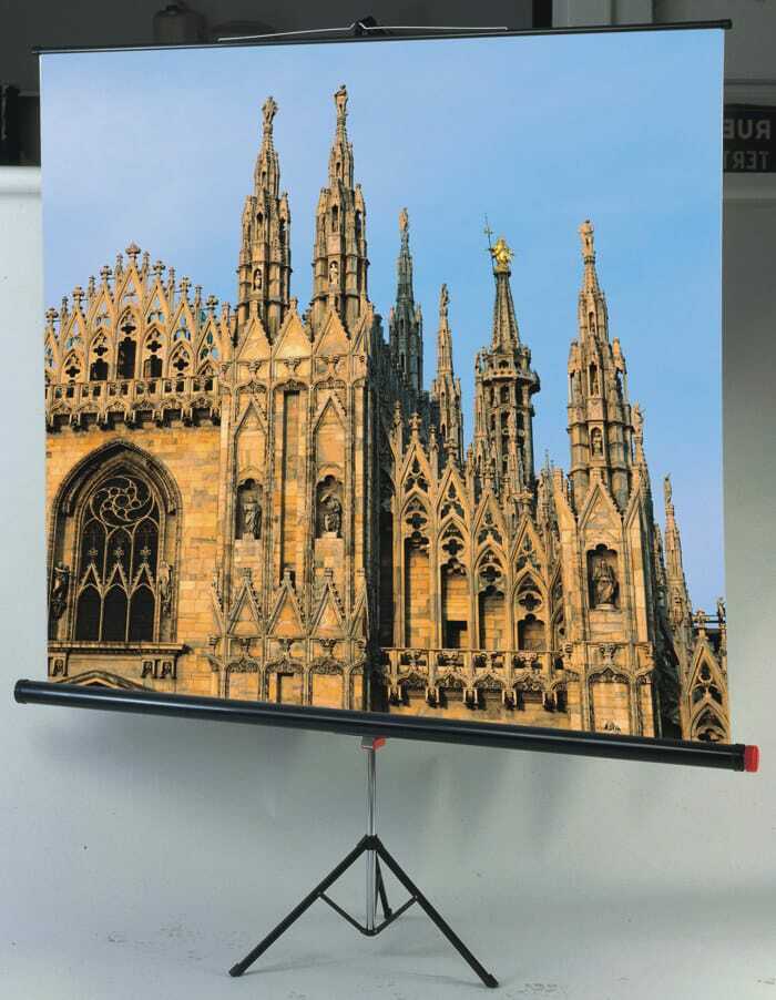 Sopar Telo per Videoproiettore Manuale 95" 180 x 180 cm Quadrato - 1180