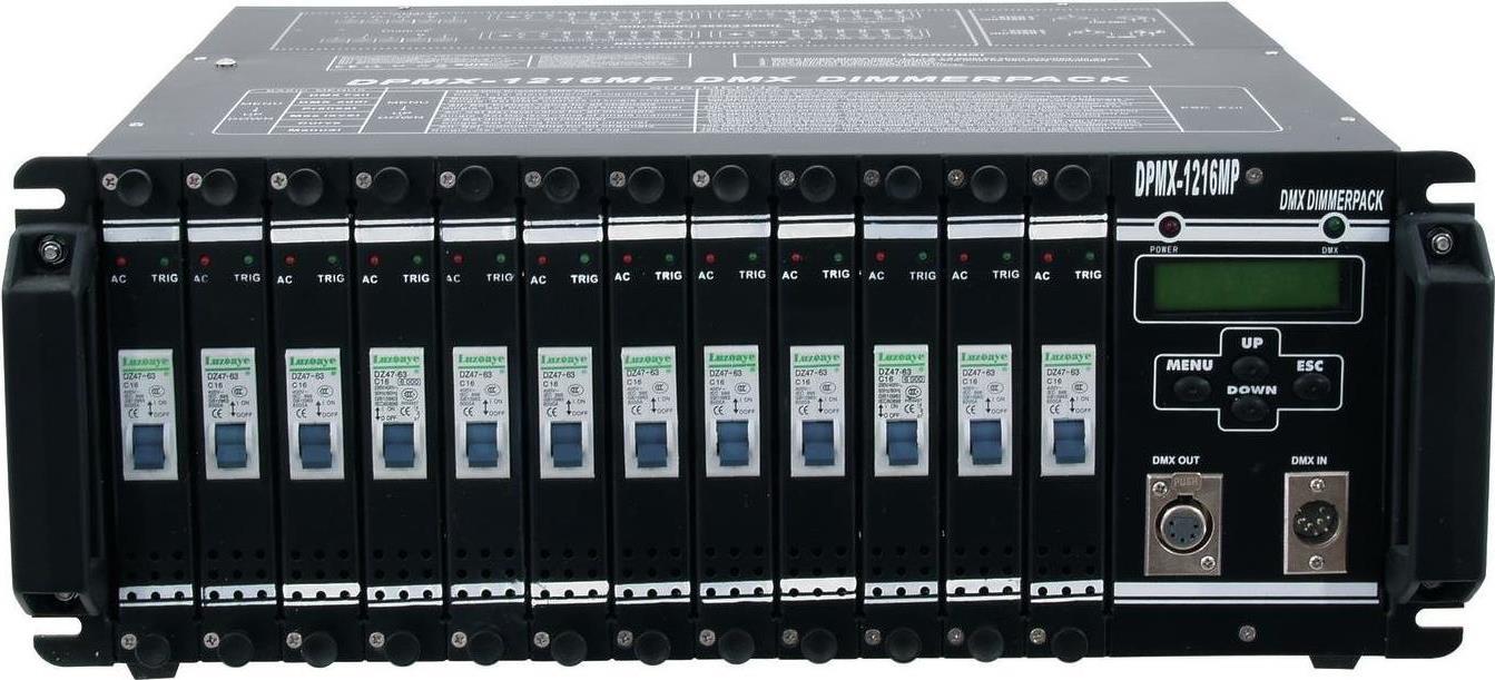 DPMX-1216 MP DMX Dimmerpack (70064185)