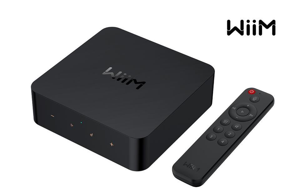 WIIM PRO STREAMER-DAC DI RETE DLNA WiFi Chromecast AirPlay2 Bluetooth 5.1 Alexa