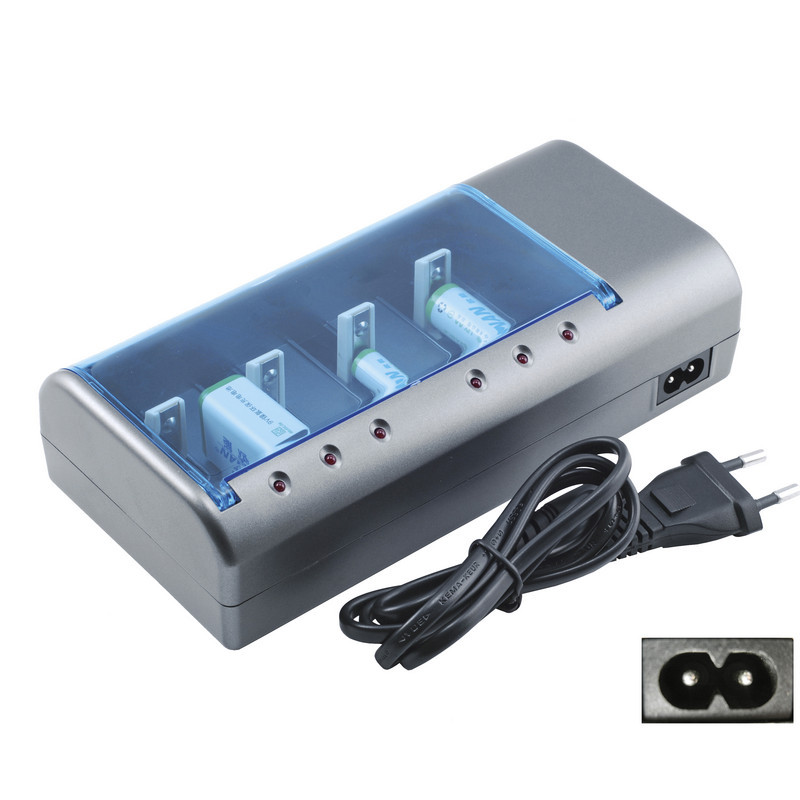 ARTELETA 3398.GS CARICA  BATTERIE PER Ni-Cd e Ni-MH (AAA), (AA), (C) , (D)