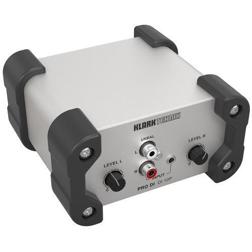 KLARK TEKNIK DI-10P DI-BOX PASSIVA INPUT STEREO TRASFORMATORE MIDAS USCITA MONO