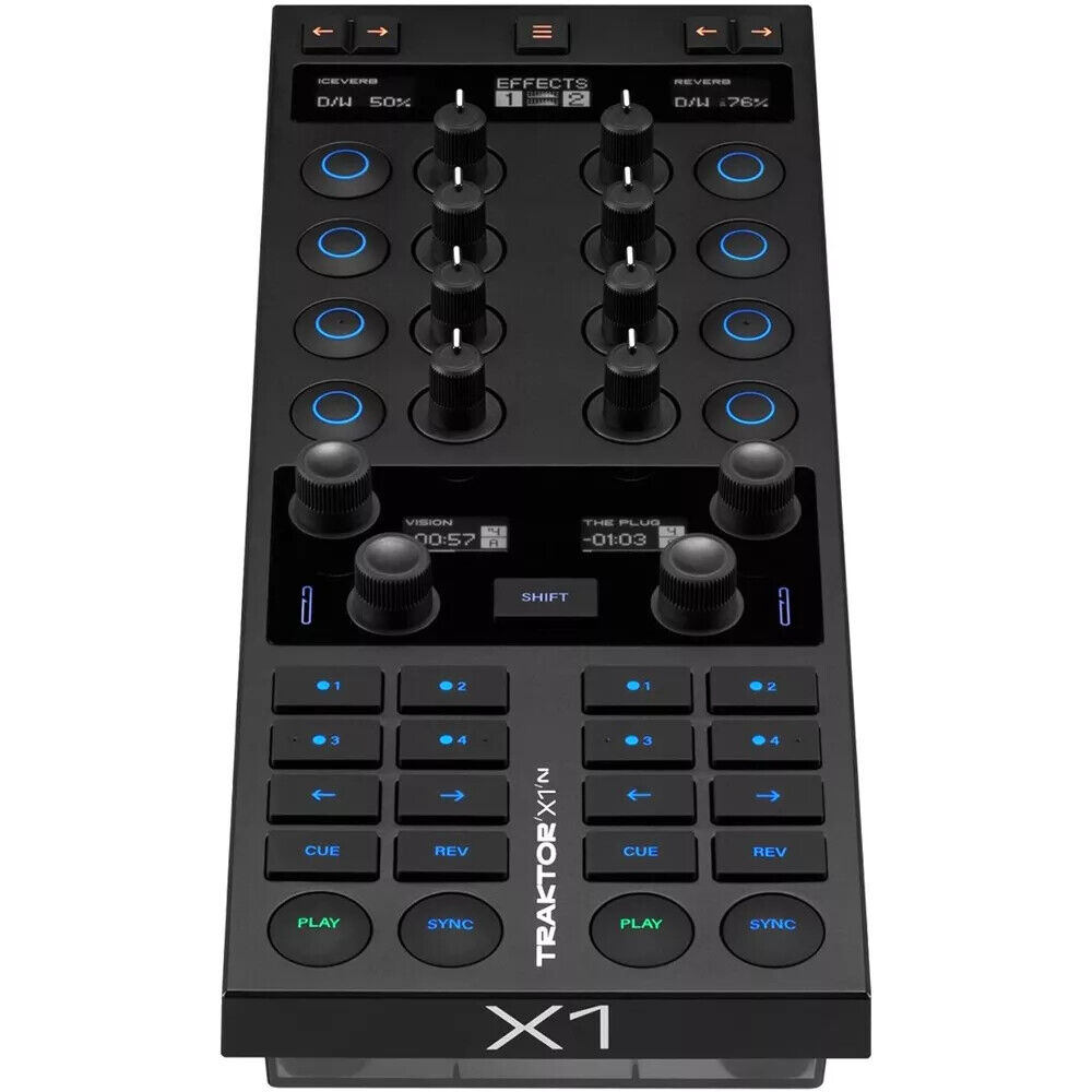 NATIVE INSTRUMENTS TRAKTOR X1 MK3 dj controller usb per effetti loop e mixaggio