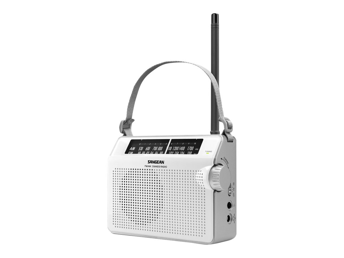 Sangean Electronics Sangean PR-D6 Portatile Analogico AM,FM,MW 87,5 PR-D6WH