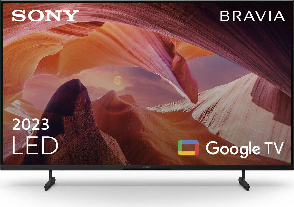 BRAVIA 43" 4K UHD LED HDR Google TV Nero Sony KD-43X80L