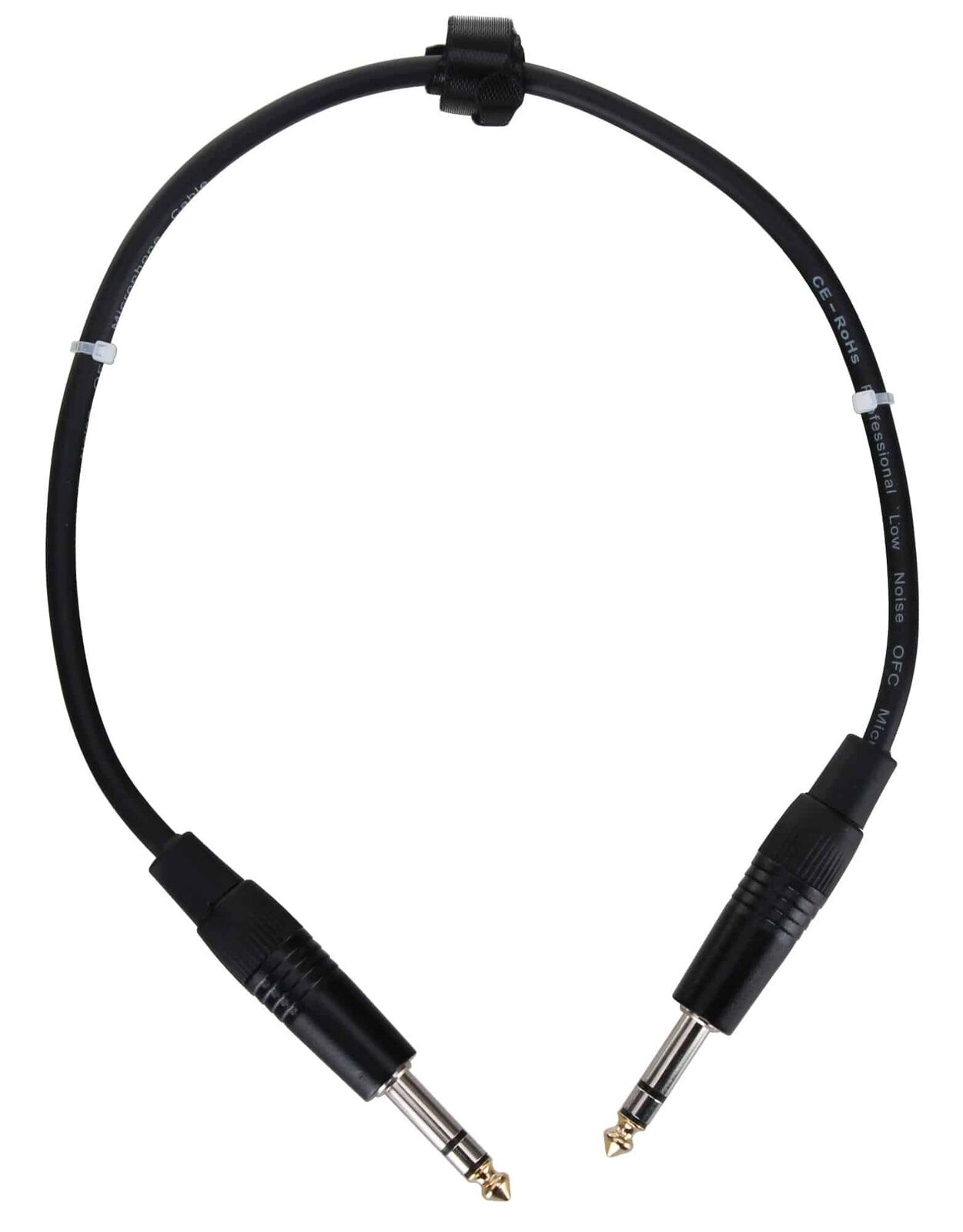 Cavo Jack Stereo Spina 6,3mm Tastiere Amplificatore Strumenti Audio Casse 0,5m