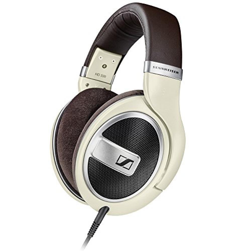 Sennheiser HD 599 Cuffia Aperta, Circumaurale, Avorio - NUOVO