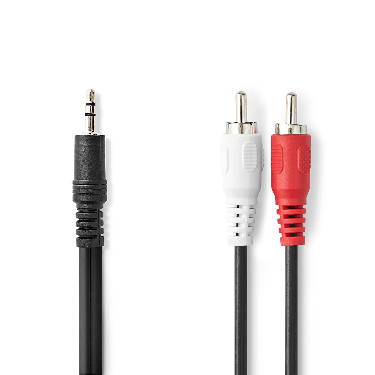 CAVO CONNETTORE STEREO VALUELINE DA 3,5 MM MASCHIO A 2 RCA FONO MASCHIO, 3 M