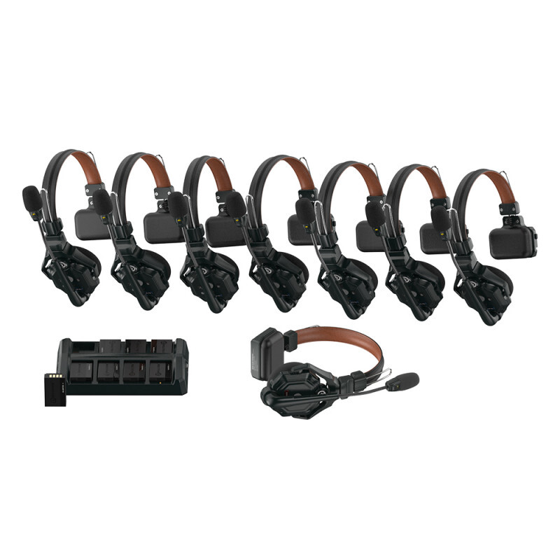 Hollyland Solidcom C1 Pro-8S 8 person wireless Intercom system with 8 ENC (noise