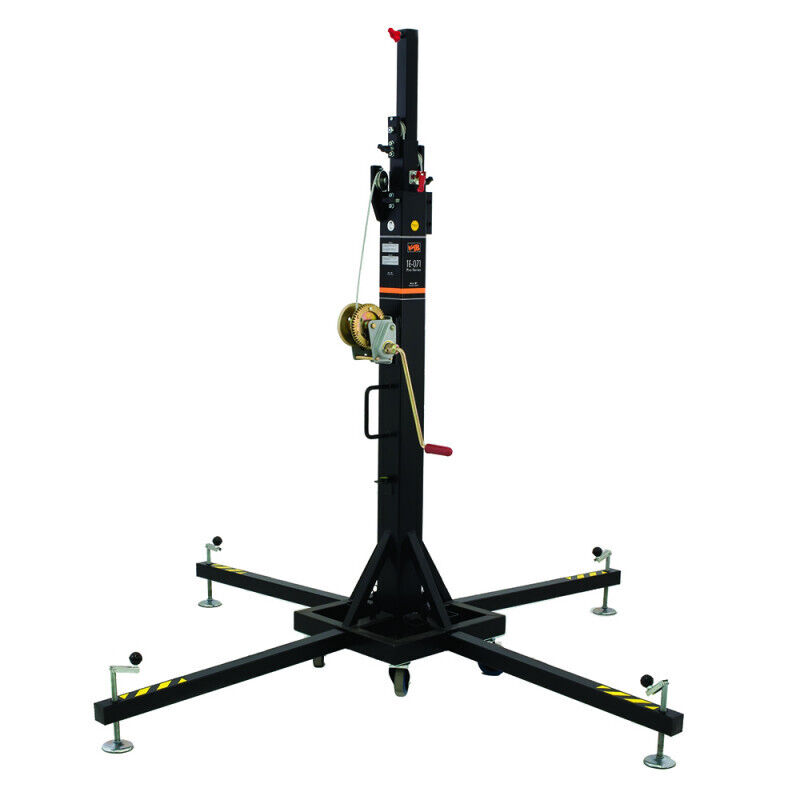 VMB TE-071B Top load lift, 5.35 m/220kg, ALS Black Top load lift, 5.35 m/220kg,