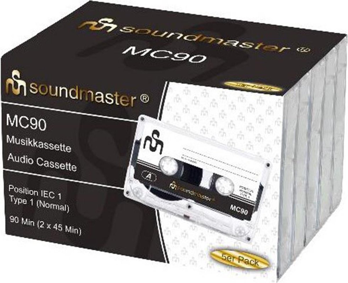 Audio & Hi-Fi Soundmaster: Cassette Tapes 90 Minutes, Bundle Packaging (5 pieces