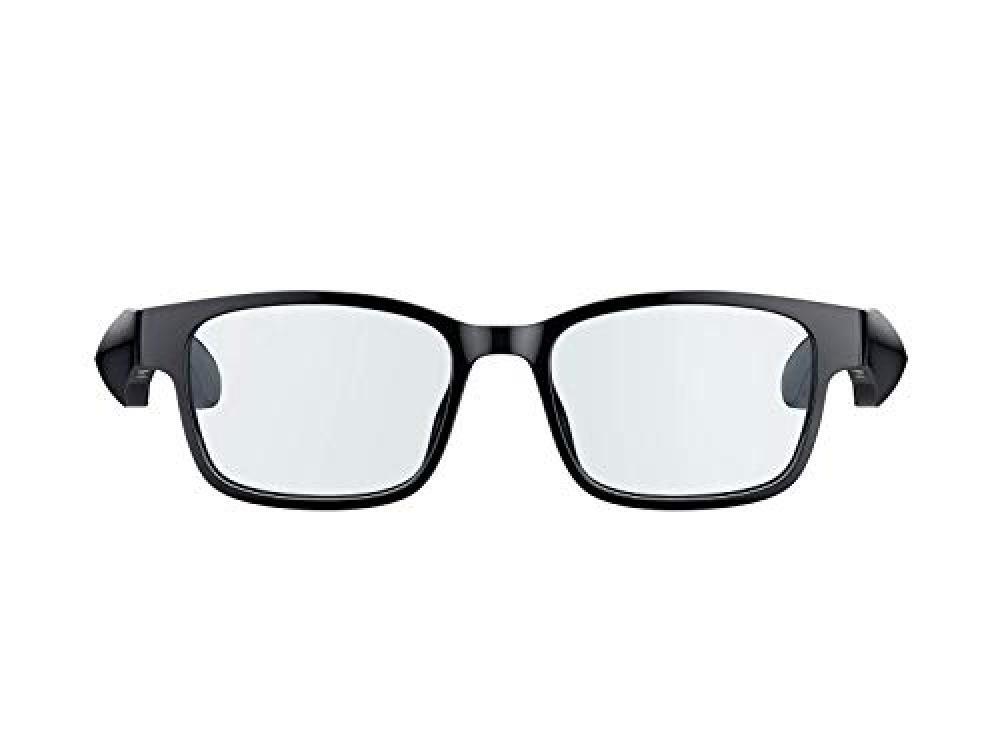 (TG. L) Razer Anzu - Smart Glasses (Rettangolari Luce Blu + Occhiali da sole L)