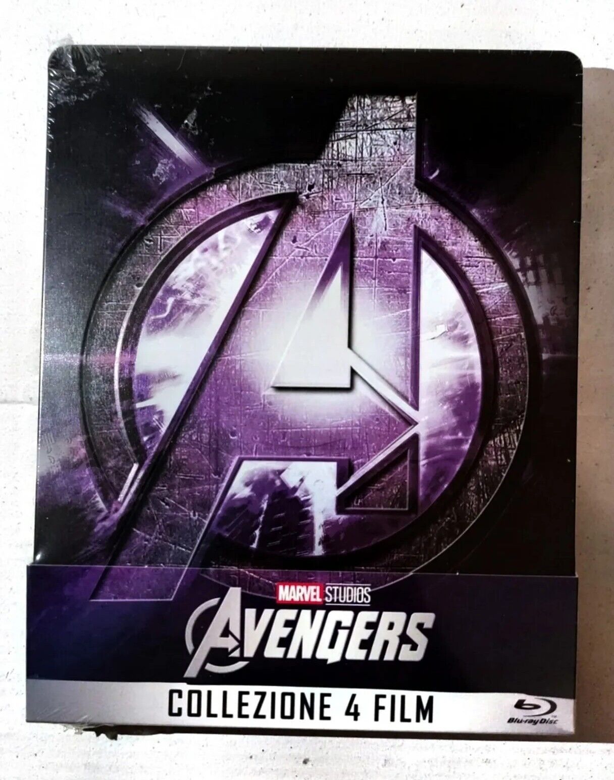 AVENGERS Collezione 4 Film - Edizione Steelbook (5 Bluray) FUORI CATALOGO !!!