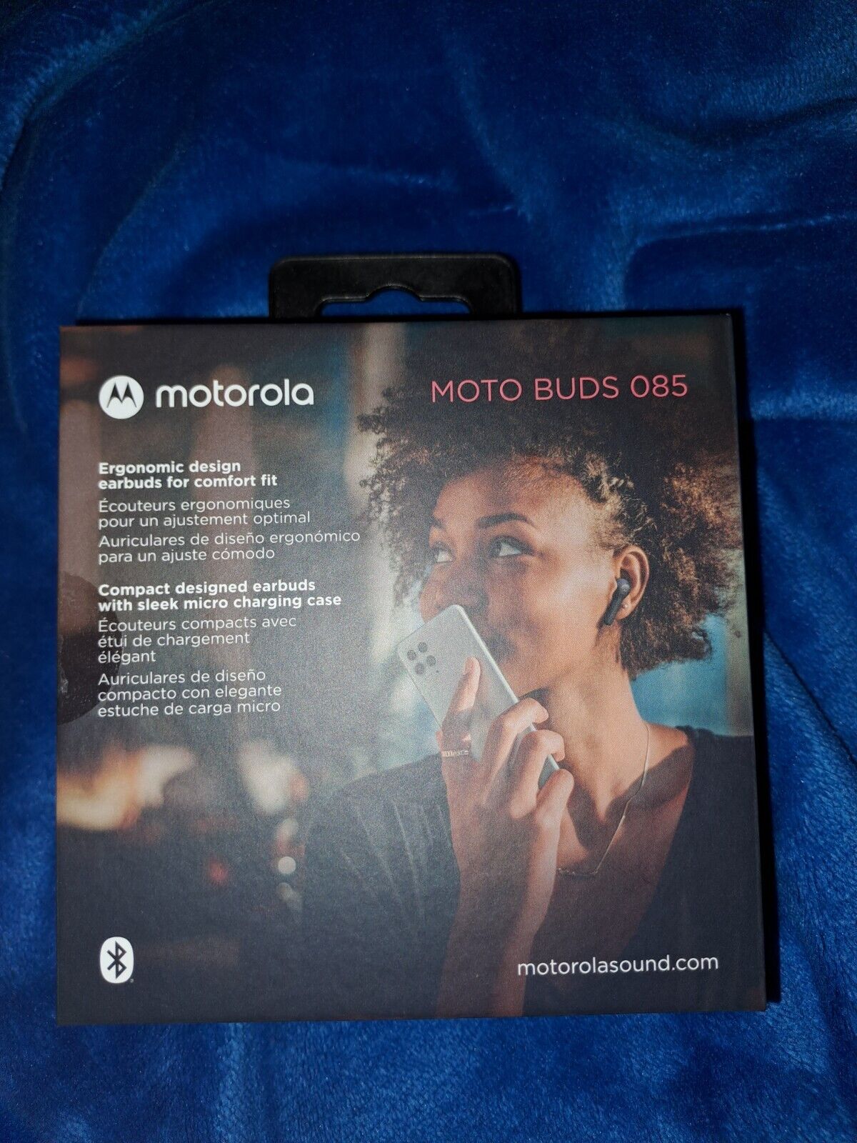(TG. S/M/L) Motorola Sound Moto Buds 085 - Auricolari wireless Cuffie intraurico
