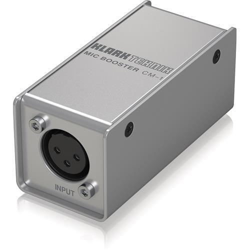 KLARK TEKNIK MIC BOOSTER CM1 PREAMPLIFICATORE CON GUADAGNO +25dB PER MICROFONI