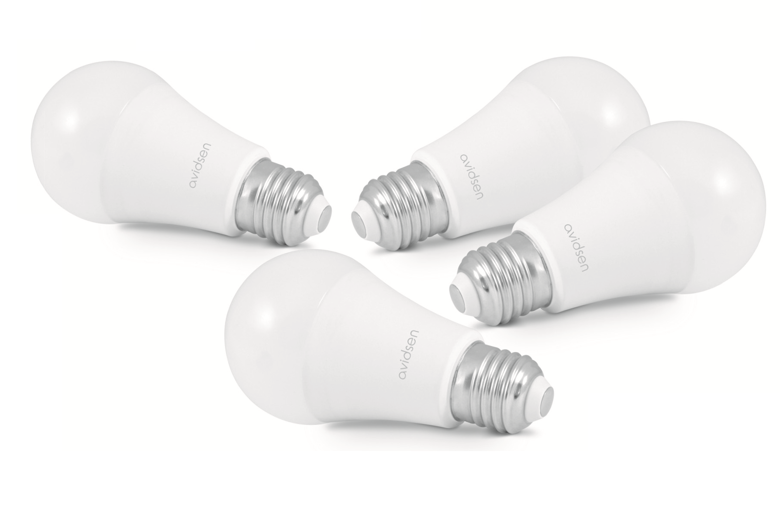kit di 4 lampadine  connesse WIFI - RGB - E27