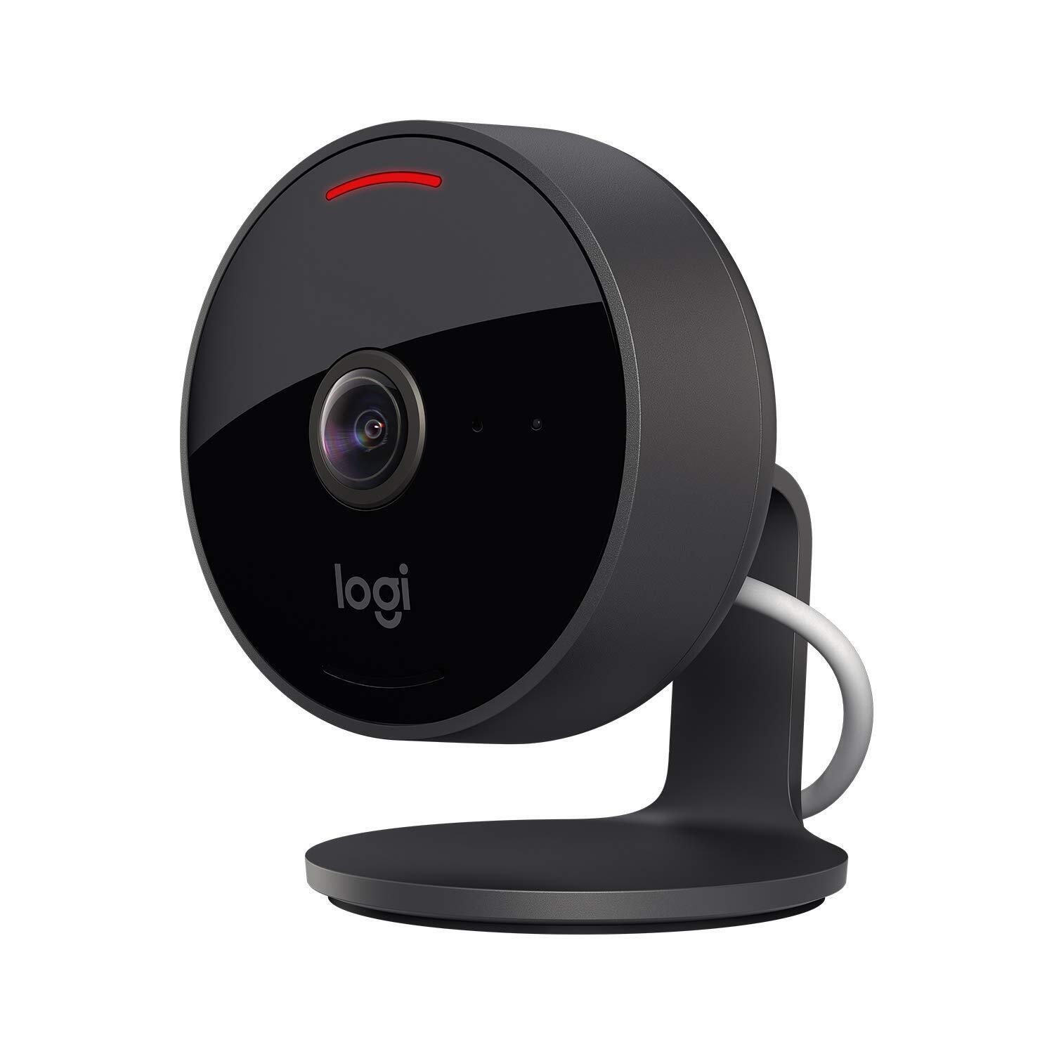 Logitech Circle View, videocamera di sicurezza domestica cablata (W7F)