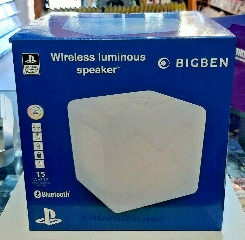 Speaker Bluetooth BigBen: Cubo Luminoso Playstation NUOVO SIGILLATO