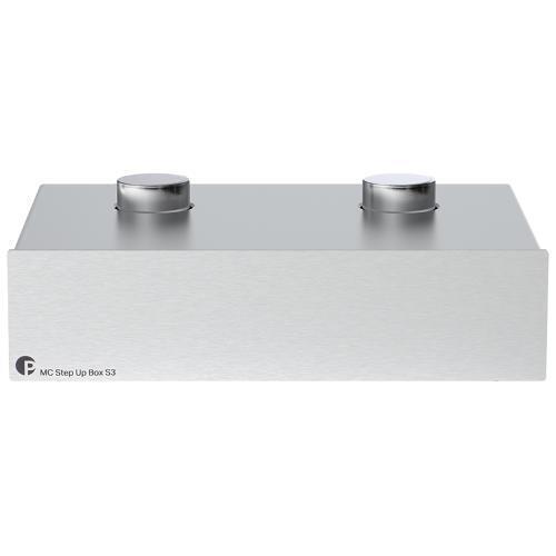 Pro-Ject MC Step Up Box S3 SILVER Step UP per testine MC. Circuitazione Dual-Mon