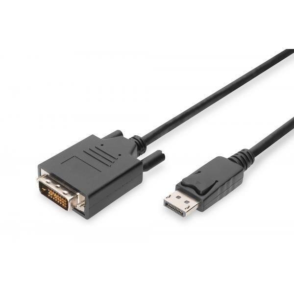 DIGITUS CAVO ADATTATORE DISPLAY PORT MASCHIO TO DVI-D(24+1) MASCHIO