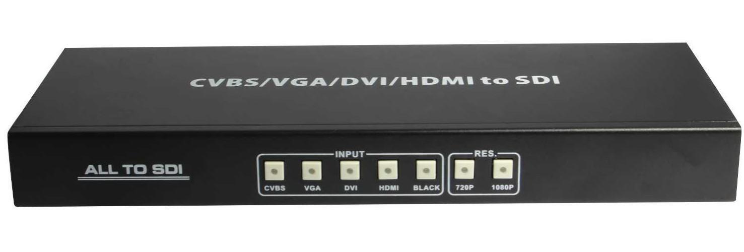 Convertitore Scaler da HDMI, DVI, VGA, Video Composito a SDI