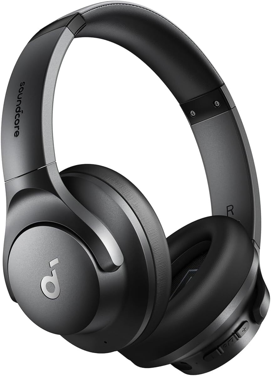 soundcore by Anker Q20i - Cuffie wireless Bluetooth over-ear con cancellazion...